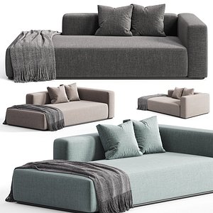 3D model BB ITALIA Andy  13 Sofa