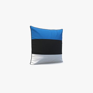 Estonia Flag Pillow
