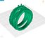 Spiral Ring with Gemstone