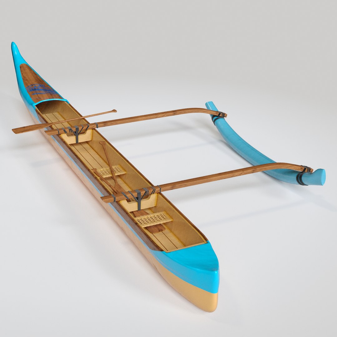 Hawaiian Outrigger Canoe キット VINTAGE HAWAIIAN OUTRIGGER CANOE MODEL KIT NO. CS-1 #1009IQ