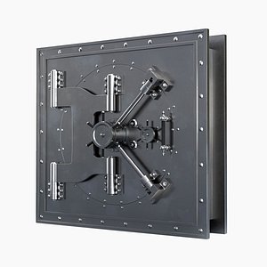 3D bank vault door