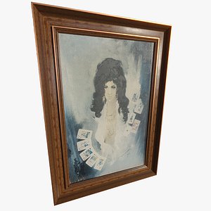 Madam Nizma Oil Painting