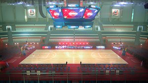 3D model Basketball Arena Stadium Interior 3D model
