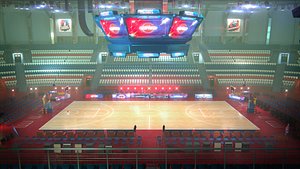 Basketball Arena Stadium Interior 3D model