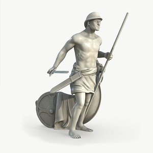Viking Statue 3D model