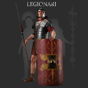 ROMAN LEGIONARI CHARACTER 3D