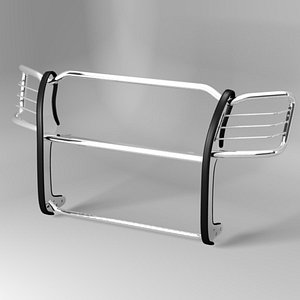 dee zee brush guard 3d model