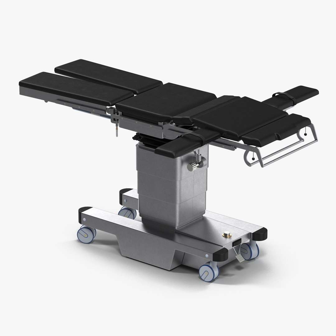 Universal Operating Table Generic 3D model preview
