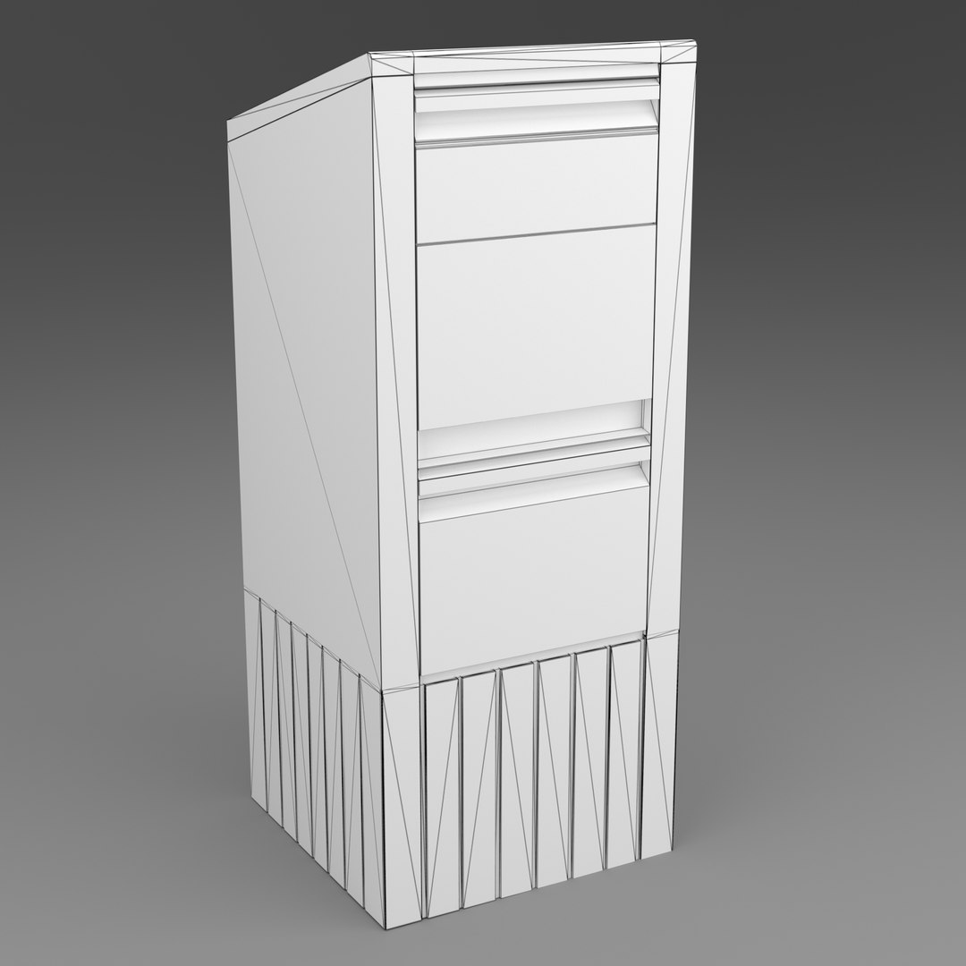 mailbox mail 3d obj