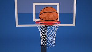 3D basketball ball