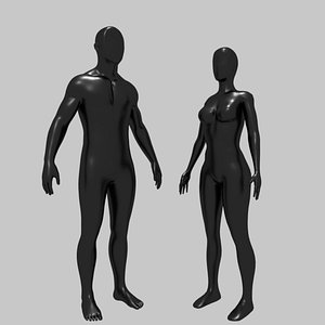 Mannequinn  male and female