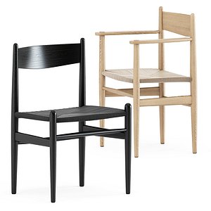 ch36 chair ch37 3D model