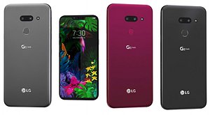 3D LG G8 ThinQ All Colors Low Poly