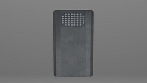 Metal Shockproof Shield 3D model