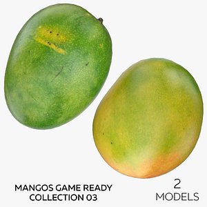 Mangos Game Ready Collection 03 - 2 models 3D model