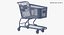 Carro de Compras de Plástico 02 Negro