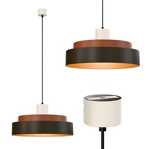 Pendant Keops 2 Bodies Big Hanging Lamp