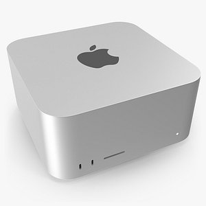 3D Apple Mac Studio 3D Model