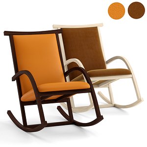 v-ray riart chair rocker 3D