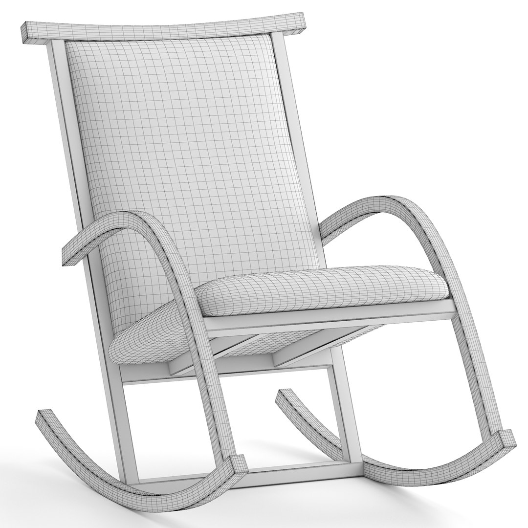 V-ray Riart Chair Rocker 3D - TurboSquid 1635302