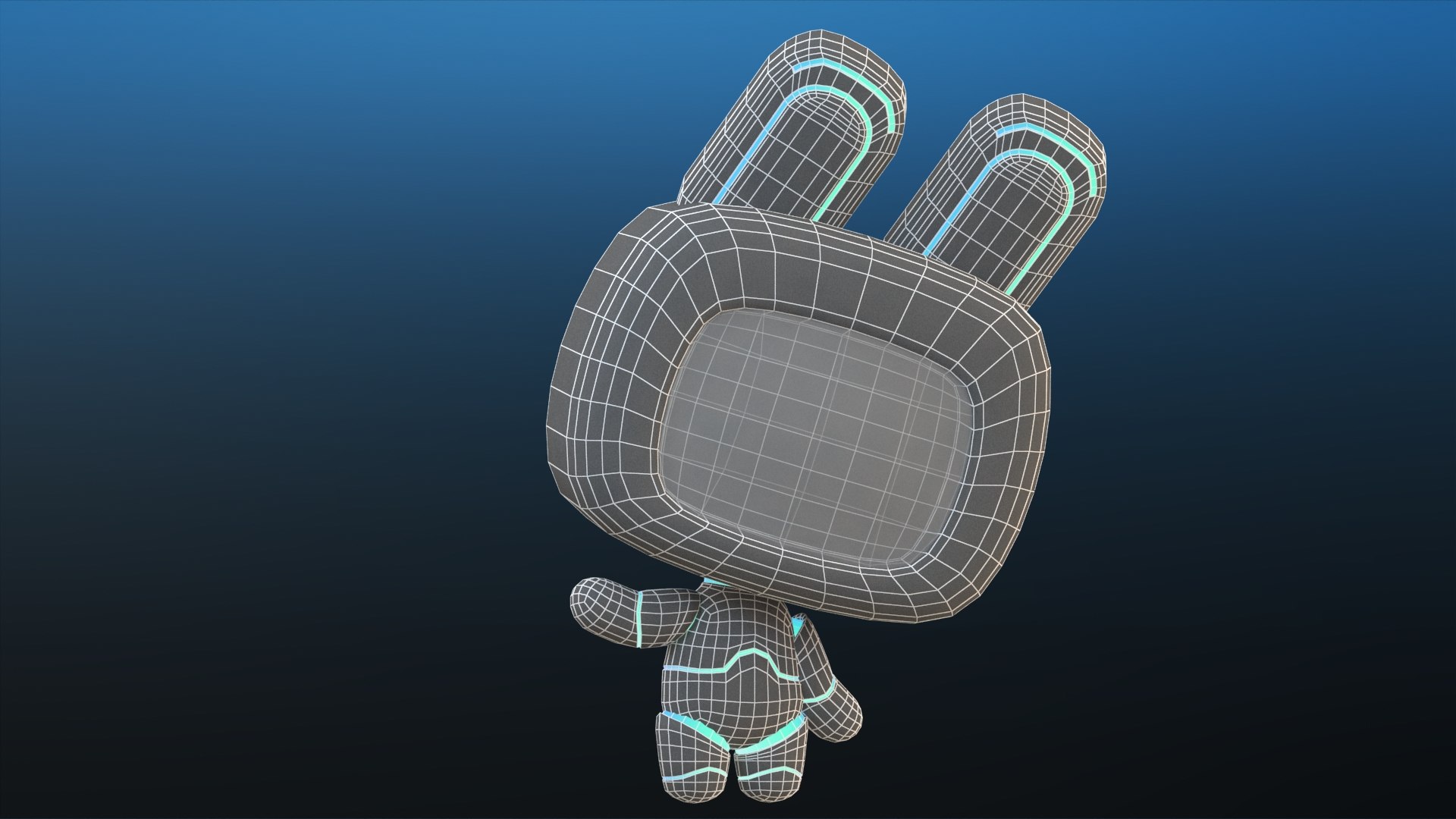 3D Cute Cartoon Robot Bunny https://p.turbosquid.com/ts-thumb/ci/mGdNDO/FG/cuterobotbunnymesh_0008/jpg/1678510024/1920x1080/fit_q87/9dd68ae2faa5d5b85faf79a752d12f39801310de/cuterobotbunnymesh_0008.jpg