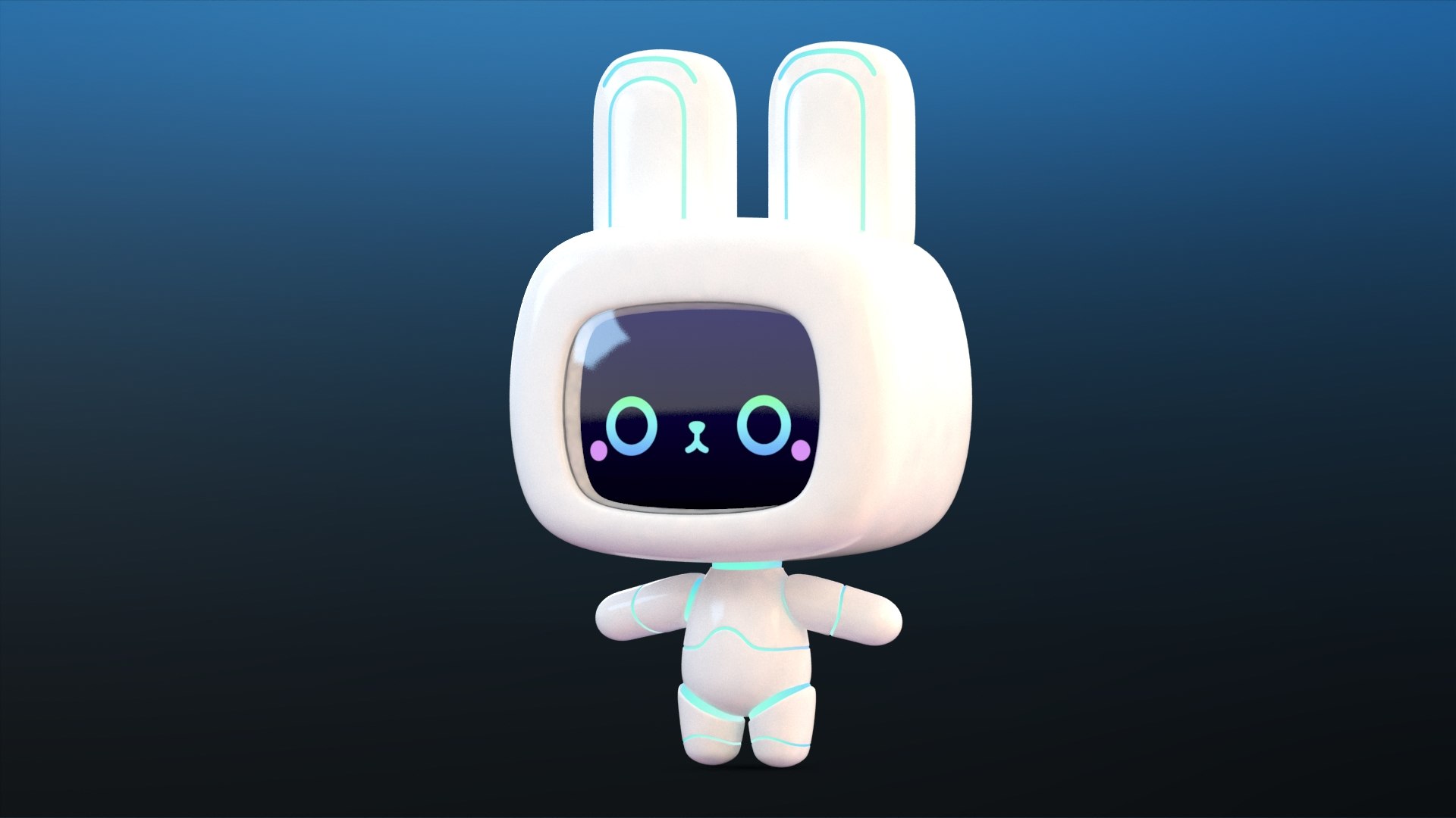 3D Cute Cartoon Robot Bunny https://p.turbosquid.com/ts-thumb/ci/mGdNDO/jW/cuterobotbunny_0005/jpg/1678510014/1920x1080/fit_q87/d6ea47320c6b574040b0c8cfd97253646b4da822/cuterobotbunny_0005.jpg
