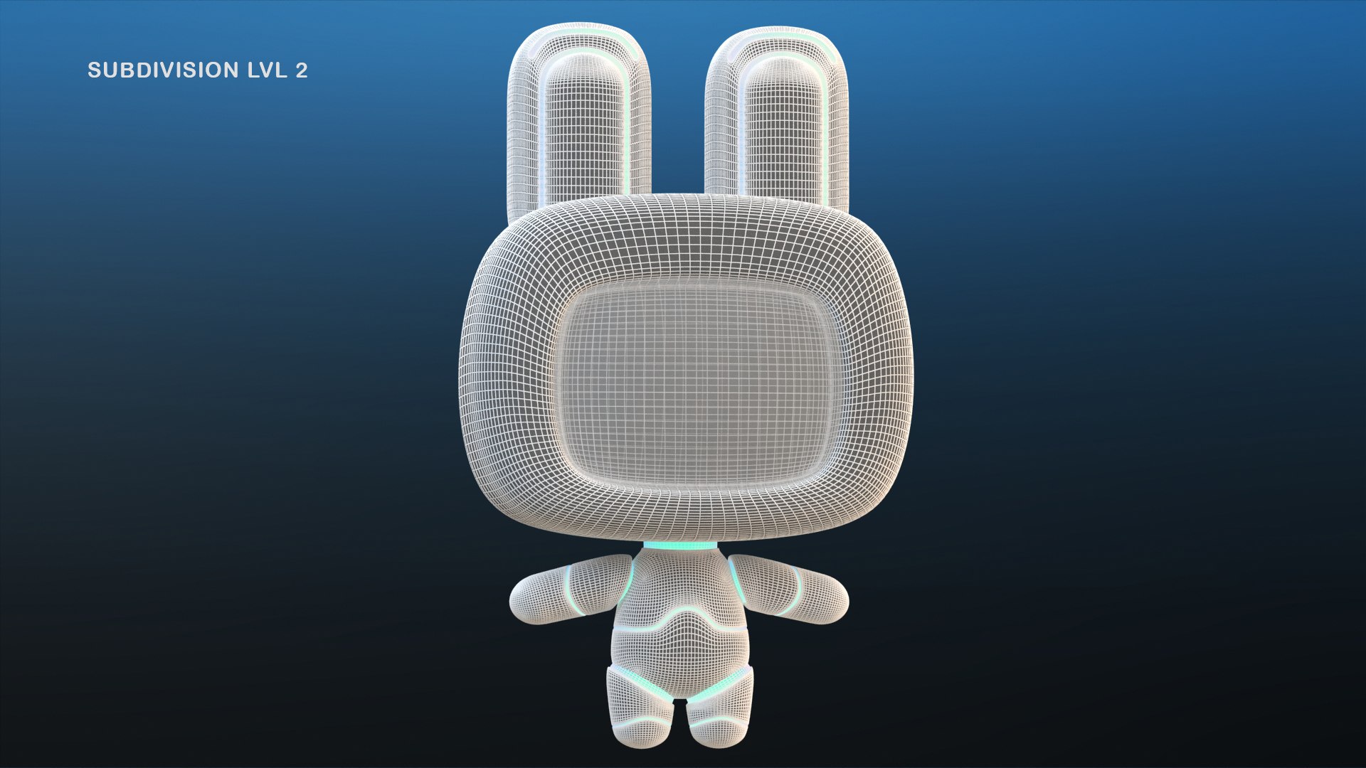 3D Cute Cartoon Robot Bunny https://p.turbosquid.com/ts-thumb/ci/mGdNDO/r0/cuterobotbunnymeshlvl2_/jpg/1678510025/1920x1080/fit_q87/c6a9c5e2073adeac63b6d1316d74b6200b480cc8/cuterobotbunnymeshlvl2_.jpg