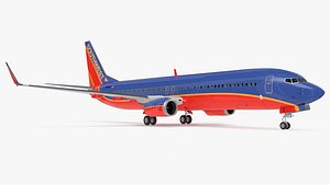 Southwest Airlines Boeing 737-900 with Interior Rigged