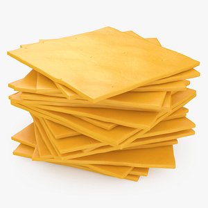 Pile of Cheese Slices