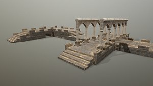 Altar Set 3D model