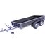 Open Cargo Trailer Low Poly 21