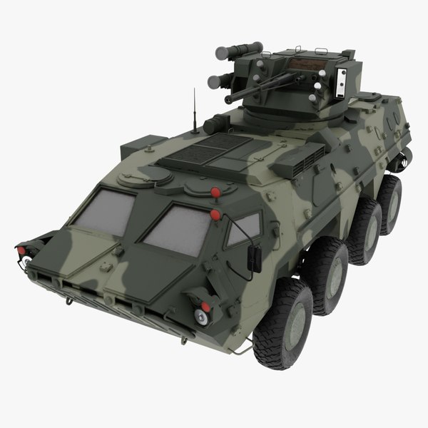 BTR-4 Armory Vehicles 3D