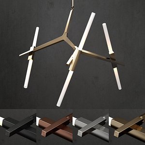 3D chandelier modern