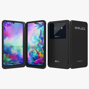 realistic lg g8x thinq 3D model