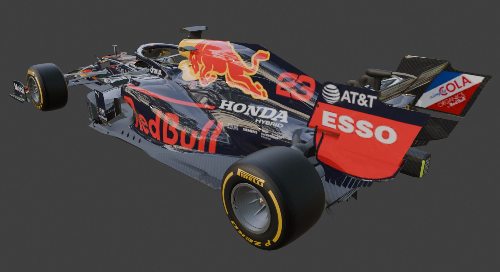 3D Red Bull RB16 Championship Caliber - TurboSquid 2510811