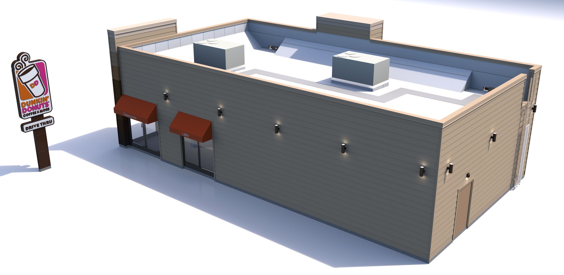 Dunkin Donuts Dwg