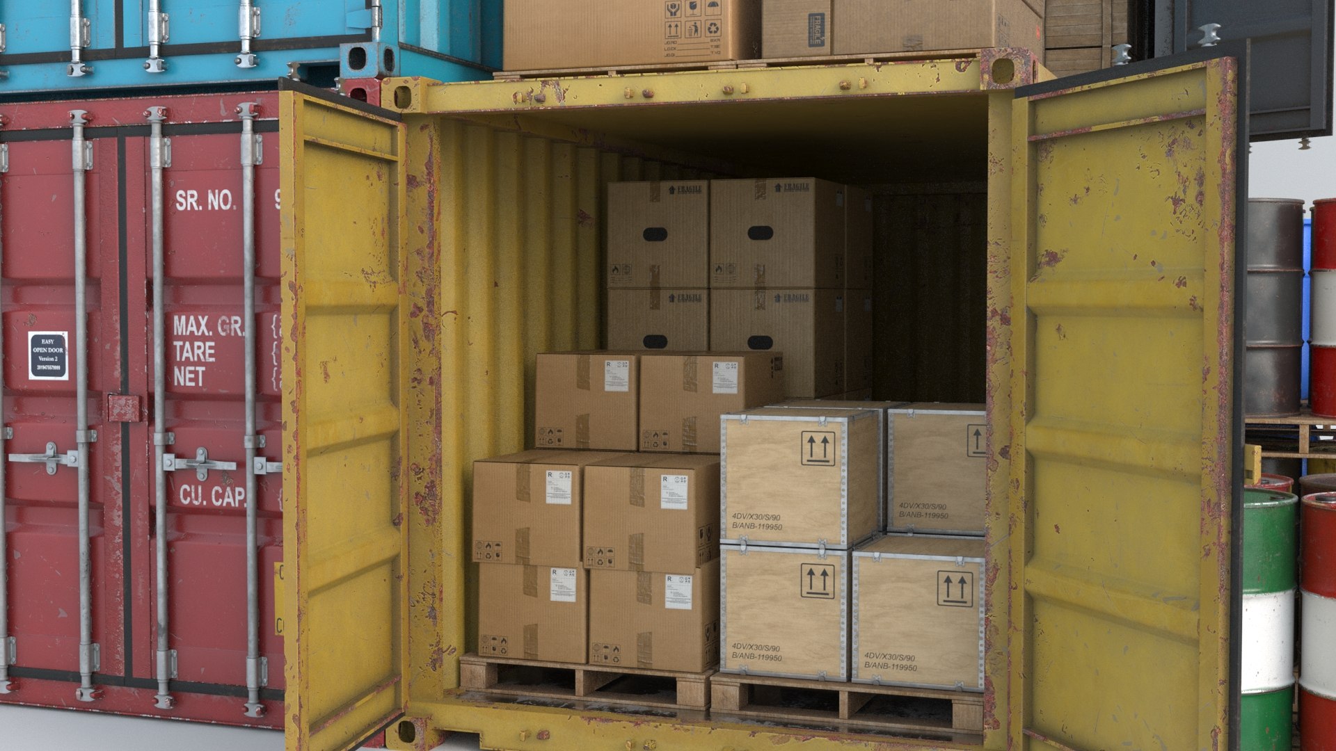 3D Cargo Containers Barrels and Crates Vol3 PBR model https://p.turbosquid.com/ts-thumb/cj/4Ydshq/Ab/a32/jpg/1746939024/1920x1080/fit_q87/1dbc0f533dc2c4009d6e602768c68ee8ec483e63/a32.jpg