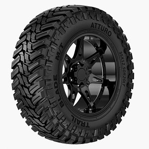 road atturo moto metal 3d obj