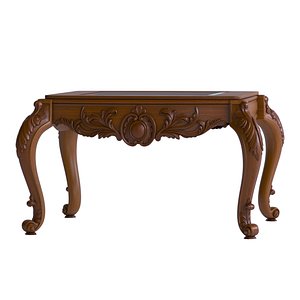 Carved table 2