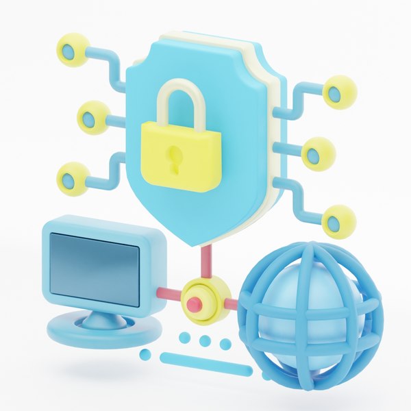 modelo 3d Virtual Private Network on internet access - TurboSquid 2050827