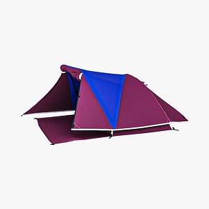 3D Camping Tent 2