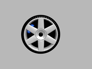 wheel 3d model