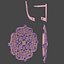 earrings with patterns