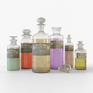 Apothecary Vintage Bottles