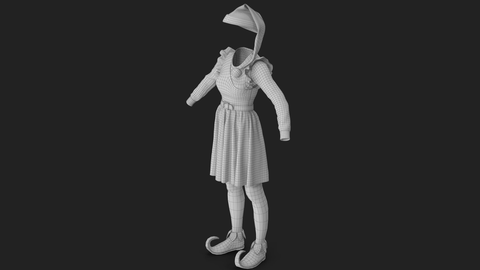 Christmas Elf Costume Female 3D https://p.turbosquid.com/ts-thumb/cj/JESM9f/Fp/wireframe_03/jpg/1754545944/1920x1080/fit_q87/c71187a87e985bba7d52561318dd2fd0a4f8a825/wireframe_03.jpg