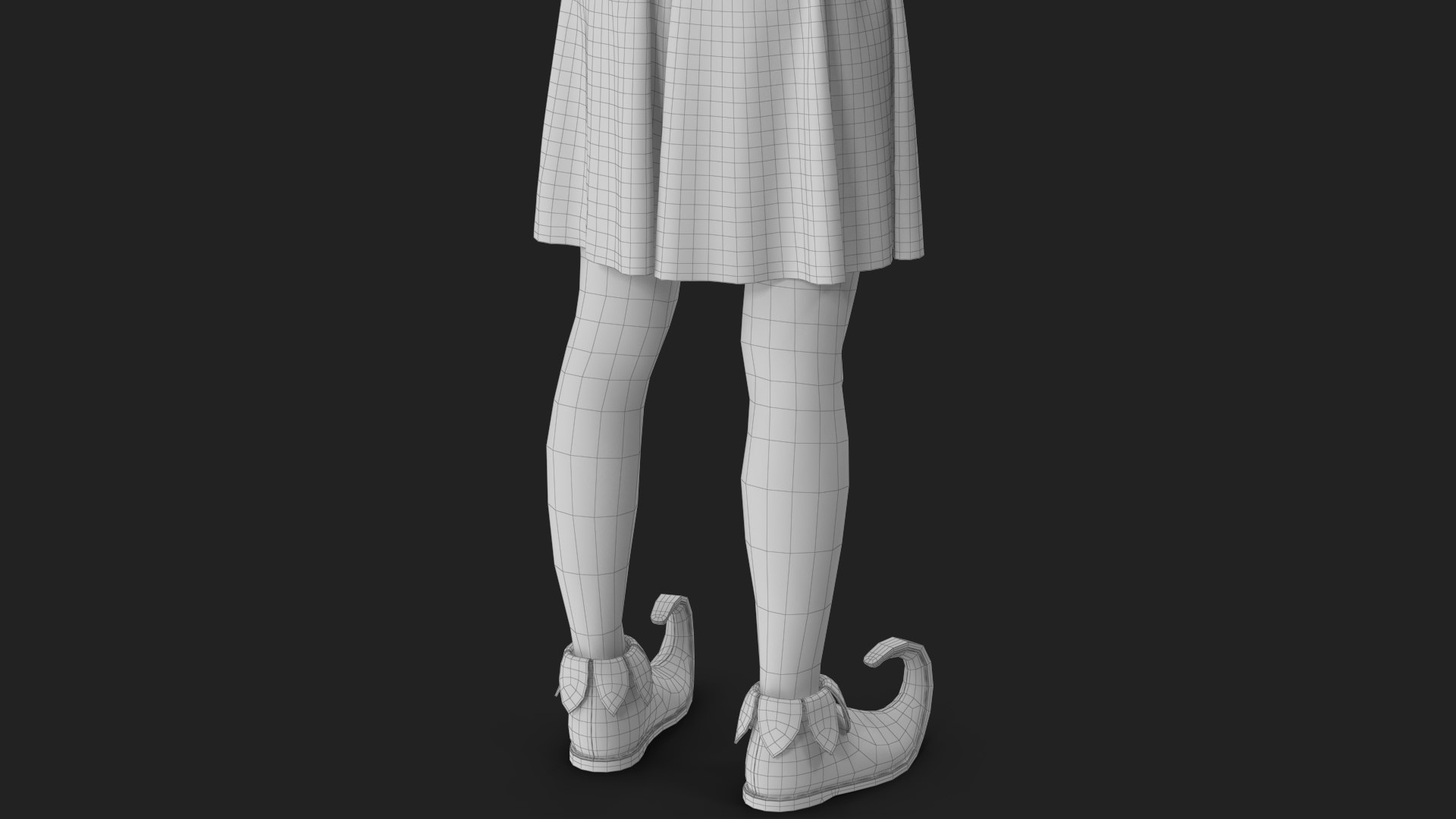 Christmas Elf Costume Female 3D https://p.turbosquid.com/ts-thumb/cj/JESM9f/Ne/wireframe_13/jpg/1754545949/1920x1080/fit_q87/df5472b9477fc3c556e53a7b6decf41a44621840/wireframe_13.jpg