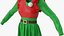 Costume da elfo di Natale femminile