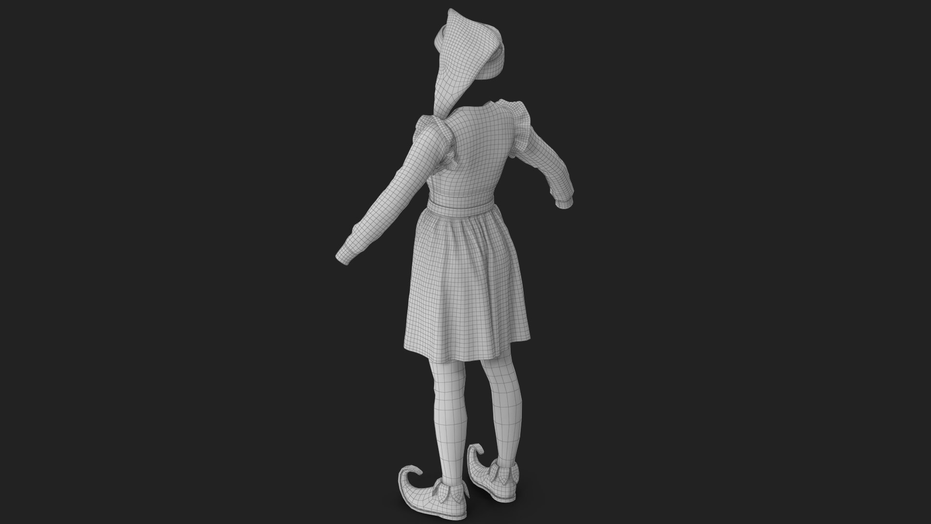 Christmas Elf Costume Female 3D https://p.turbosquid.com/ts-thumb/cj/JESM9f/as/wireframe_05/jpg/1754545945/1920x1080/fit_q87/be9dc67be310434e18a3501a3a098c8bddac4782/wireframe_05.jpg