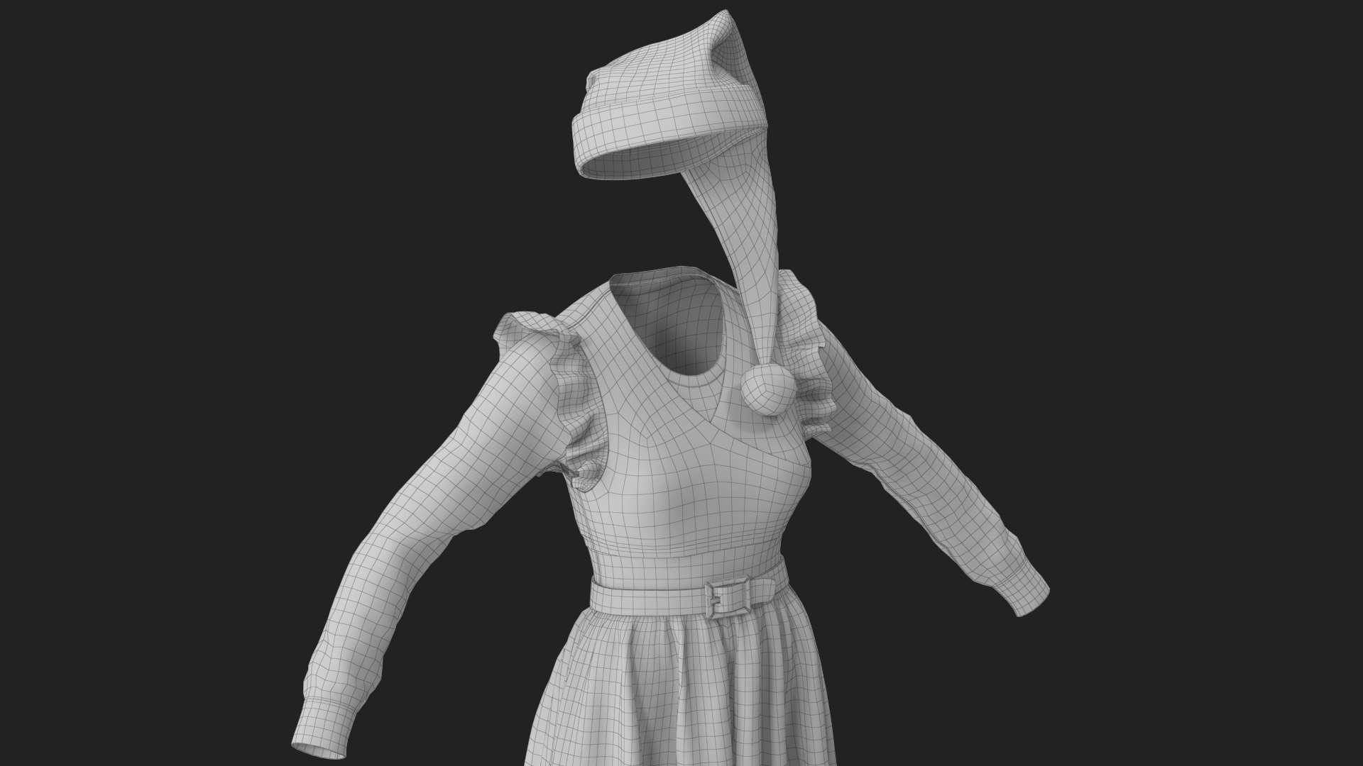 Christmas Elf Costume Female 3D https://p.turbosquid.com/ts-thumb/cj/JESM9f/cr/wireframe_08/jpg/1754545947/1920x1080/fit_q87/fb708b926b907a6db7a85238191c82ec0480eb00/wireframe_08.jpg