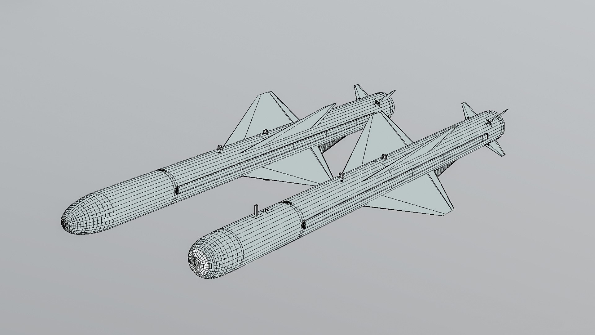 CM-802AKG | C-802AK Air Launched Cruise Missiles 3D - TurboSquid 1723136